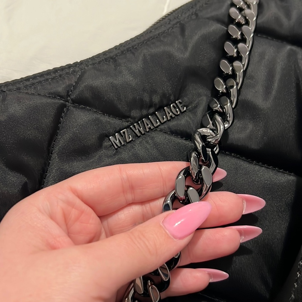 MZ Wallace Quilted Bowery Shoulder Bag - Picture 14 of 15